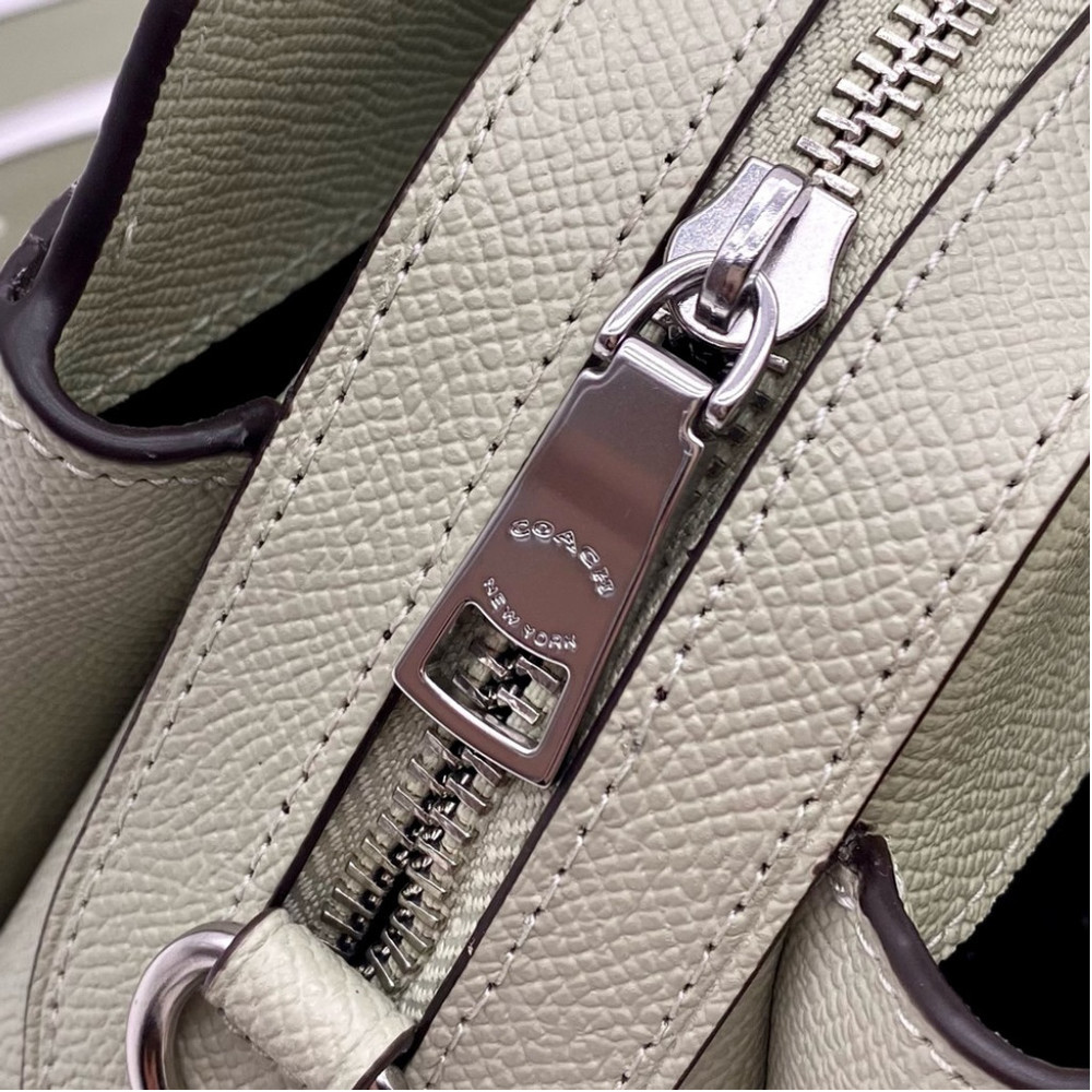 Coach Lillie Carryall satchel bag Crossbody Pale Green - Picture 11 of 16